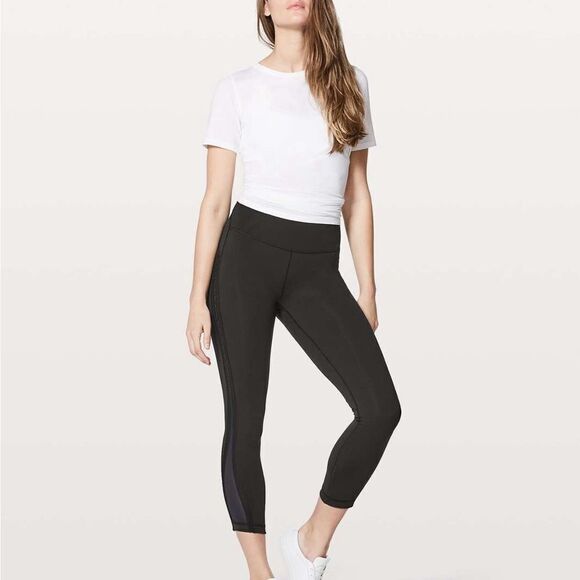Lululemon Wunder Under Hi-Rise 7/8 Tight (Awaken) 25" Sz 4 - Picture 3 of 7